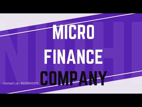 Section 8 Microfinance Company Registration