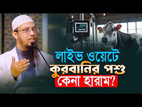 গোশতের কেজি হিসেবে মেপে গরু কিনলে কুরবানি কি সহিহ হবে? | Shaikh Ahmadullah