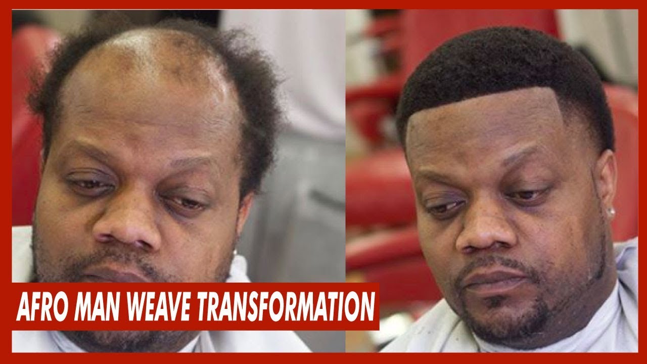 Man Weave Afro Taper Transform INSTALL