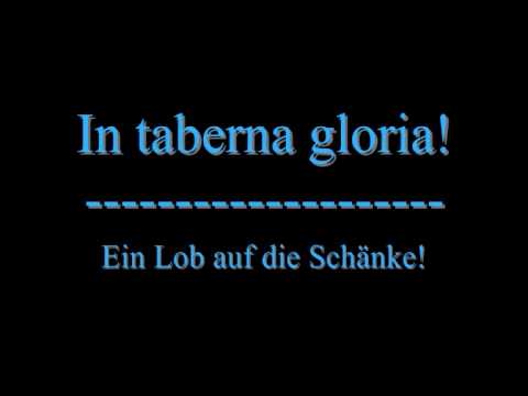 Latein üben mit In Extremo - "In Taberna Gloria"