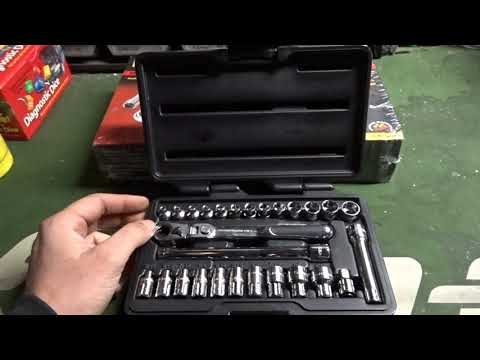 All New Gearwrench 1/4 & 3/8  Pass Through Socket Set