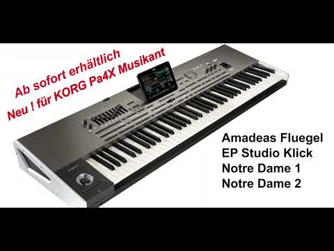 Demo 03 Entertainers First Sound Collection 06 für Korg Pa4X Musikant ab sofort erhältlich!