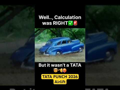 TATA PUNCH ki ⭐️⭐️⭐️⭐️⭐️+ SAFETY LIVE DEMO SOLID BODY #tatapunch2026 #tatamotors #shorts #tata