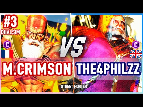 SF6 🔥 Mister Crimson (Dhalsim) vs The4philzz (JP) 🔥 Street Fighter 6
