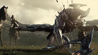 The Amazons vs Steppenwolf [Part 2] | Zack Snyder&#39;s Justice League [4k, HDR]