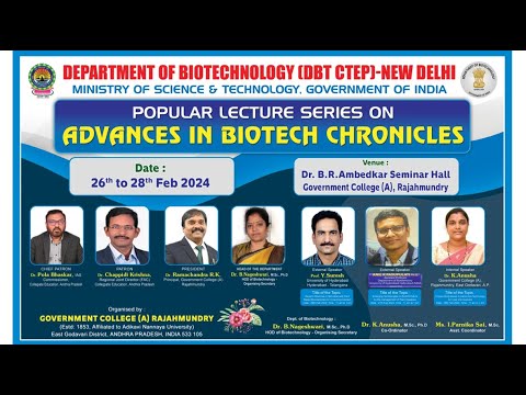 DAY 2 - ADVANCES IN BIOTECH CHRONICLES