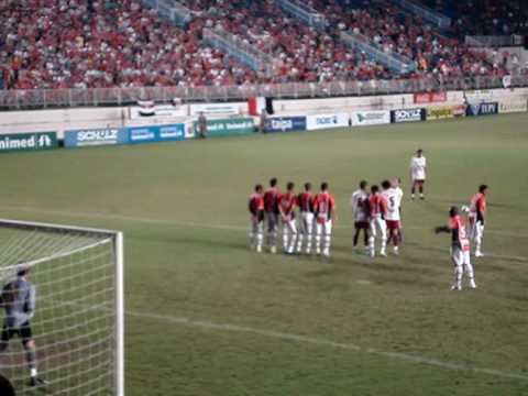 Gol do Ibirama - Joinville E. C. vs Atlético de Ibirama