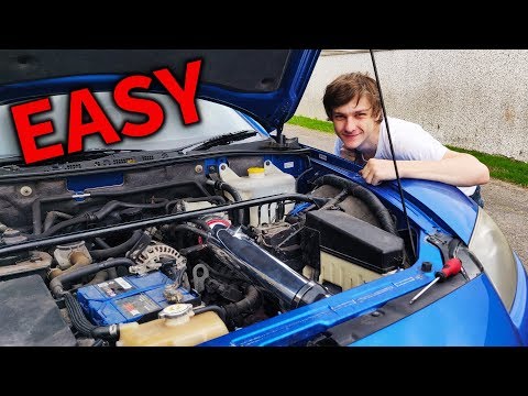 How to Install a Cold Air Intake on a Mazda RX-8