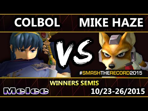 STR2015 - SS | Colbol (Marth) Vs. JJs Mike Haze (Fox) SSBM Winners Semis - Smash Melee
