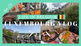vlog🇱🇺│ベルギー生活 ルクセンブルク観光vlog│ベルギー駐在妻,海外帯同,駐妻,ヨーロッパ観光
