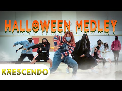 WJSN x Stray Kids x StayC x ATEEZ x TWICE Medley | Halloween Edition [Krescendo]