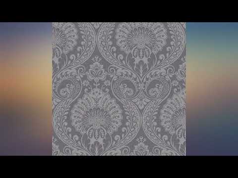 Arthouse Luxe Damask Gunmetal Silver Wallpaper review