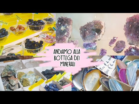 Facciamo shopping alla ✨ BOTTEGA DEI MINERALI ✨