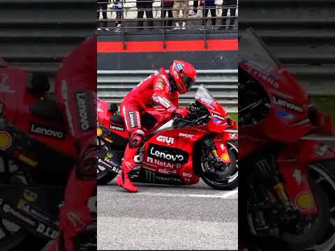Marc Marquez Ducati practice start #marcmarquez #ducati #shorts