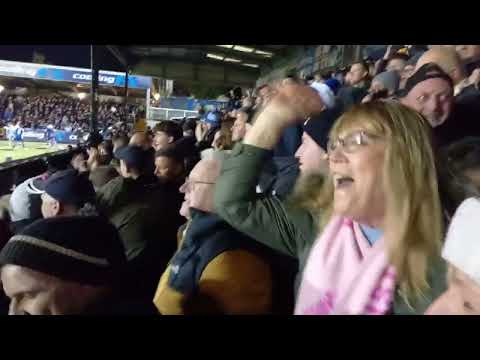 CHRIS MARTIN SCORES BRISTOL ROVERS WINNING GOAL AGAINST CHARLTON ATHLETIC