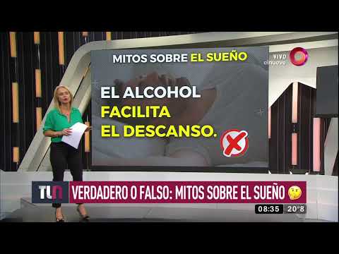 Verdadero o falso: Mitos sobre el sueño