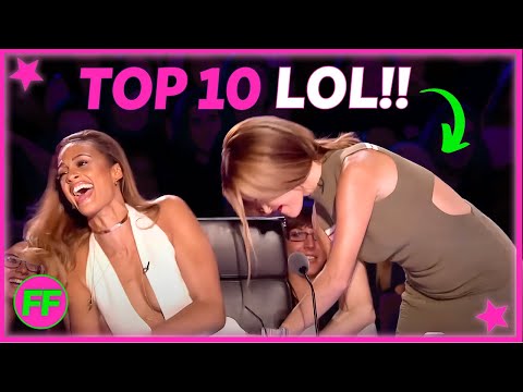 10 FUNNIEST AUDITIONS EVER ON BRITAIN'S GOT TALENT!