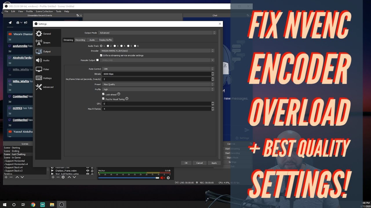 Download How To Fix Nvenc Encoder Overload In Obs Studio