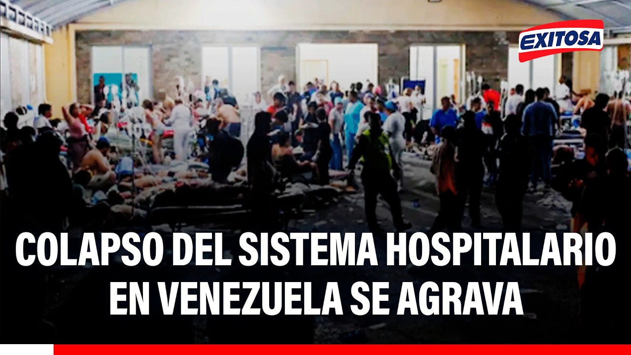 🔴🔵 Colapso del sistema hospitalario en Venezuela se agravia tras potentes terremotos