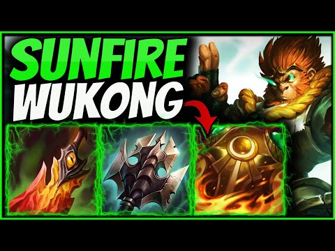 GRASP & SUNFIRE on TOP LANE WUKONG!! | Now that´s a lot of BEEF (LMAO) - Tank Wukong Top Lane