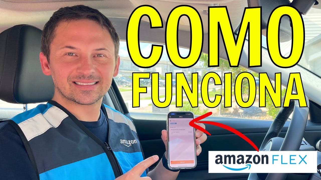 AMAZON FLEX nos EUA COMO UTILIZAR O APLICATIVO Passo a Passo
