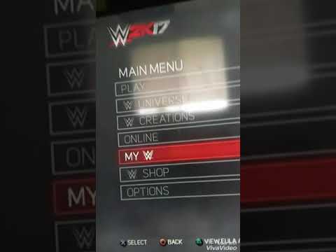 WWE2K17 On the PS3 Can actually have Career Mode!