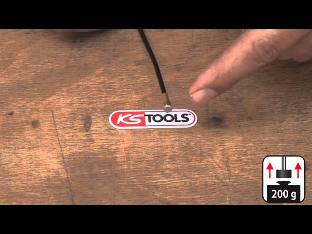Video Teaser für Anwendungsvideo Flexibler Magnet KS Tools 550.1032