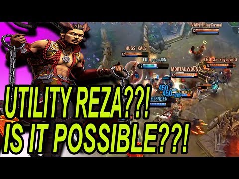 NEW META | UTILITY REZA | 5v5 VAINGLORY | PROFESSIONAL GAMEPLAY