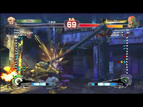 Stapcriss [Gouken] buuuster MX [Dhalsim] SSF4 Arcade Edition