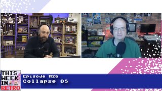 Gamesmaster is Back! | RetroArch on MiSTer | Lunark | Collapse OS - This Week in Retro Podcast 26