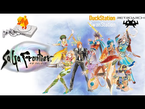 Saga Frontier ~Emelia | SwanStation : DuckStation ( RetroArch 1.9.0 ) 4K  PS1 Emulation