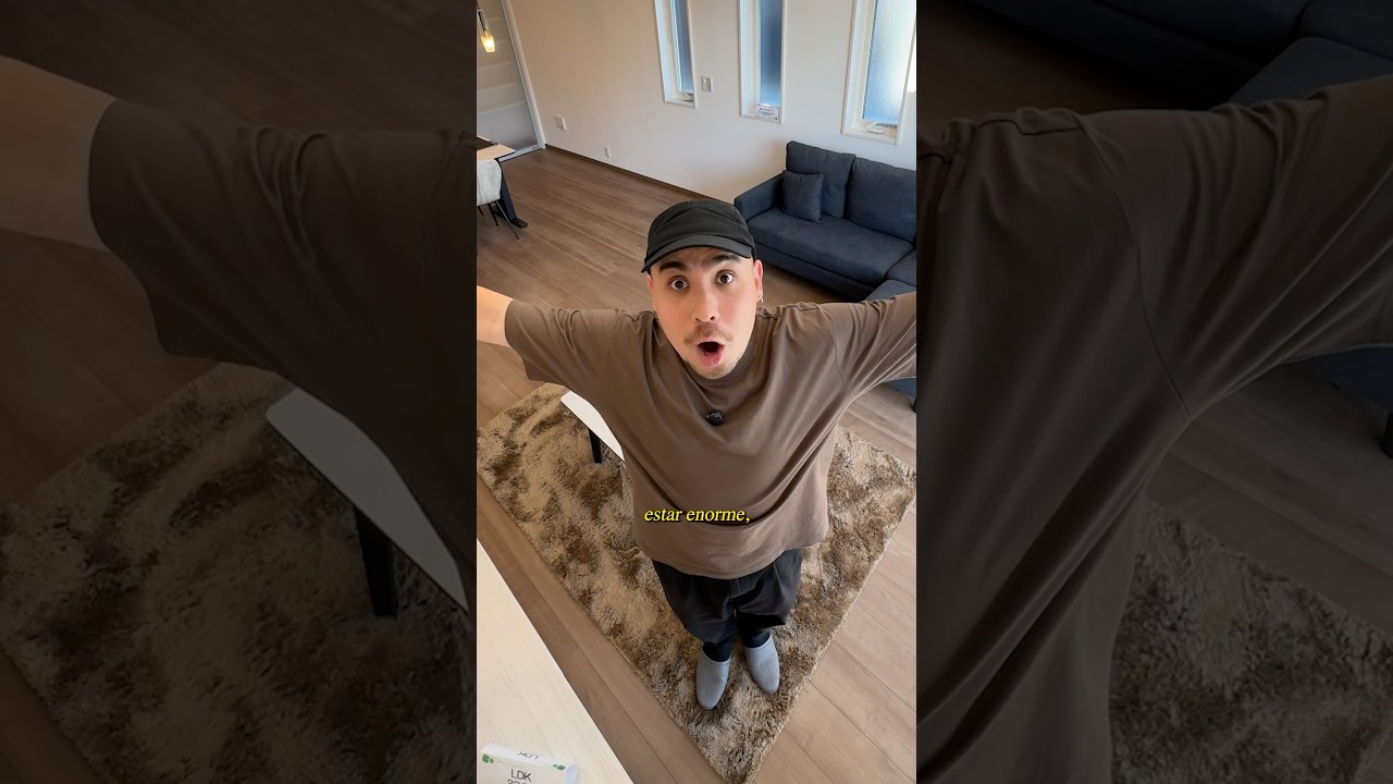 Como é uma CASA no JAPÃO? 🇯🇵 #shorts