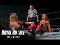 FULL MATCH Triple H Vs Shawn Michaels World Title Last Man Standing Match Royal Rumble 2004