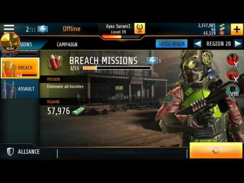 Kill Shot Bravo Region 20=4 Breach Mission Complete