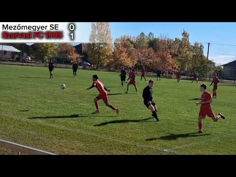 U19:Mezőmegyer SE-Szarvasi FC 1905:1-3 (2025.10.25)
