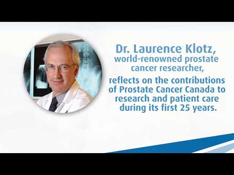 Dr. Klotz reflecting on 25 years of impact