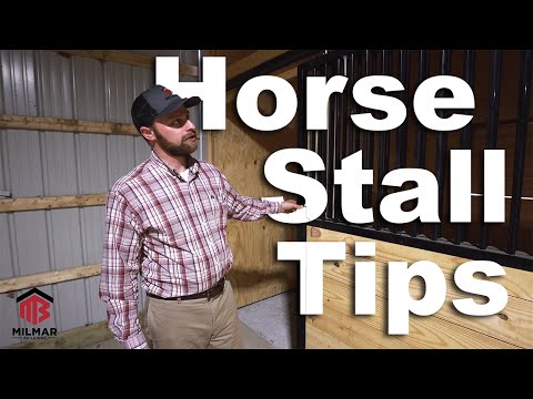 Horse Stall - Tips and info
