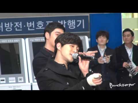 [FANCAM] 131216 Samsung Medical Center - Junho - 원점으로