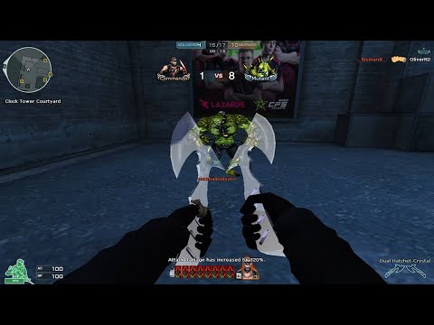 Crossfire NA/UK 2.0 : Dual Hatchet Crystal - Hero Mode X - Zombie V4