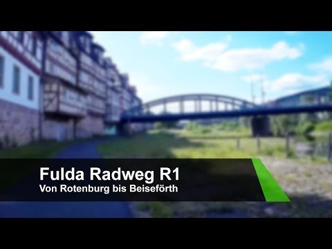 Fulda Radweg R1 [Zeitraffer] - Rotenburg bis Beiseförth