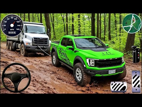 4x4 Offroad Jeep Driving Simulator 3D - Drive SUV 4x4 jeep Offroad Game - Android GamePlay