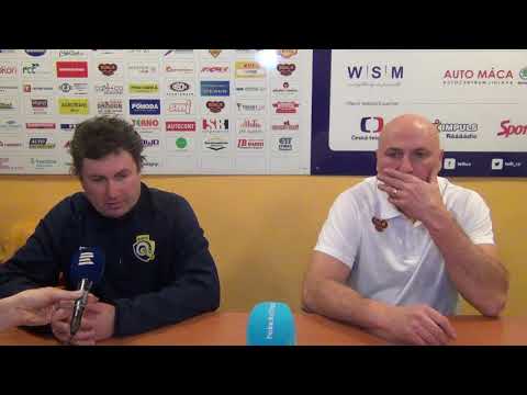 TELH 2017/2018: Dukla - Zlín 1:2, trenéři