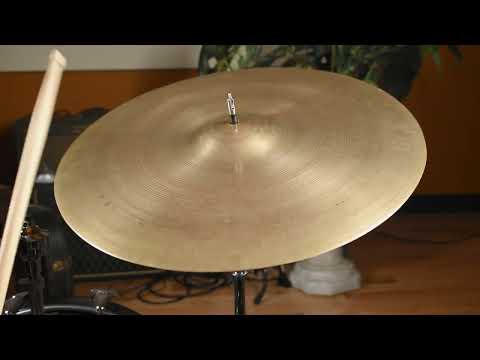20" Zildjian A 1950s Small Stamp Ride Cymbal 2374g *Video Demo* image 9