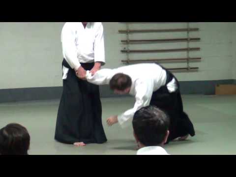 Aikido Renbukan Dojo in Bangkok - Fukakusa Shihan teaching New Year's Eve class