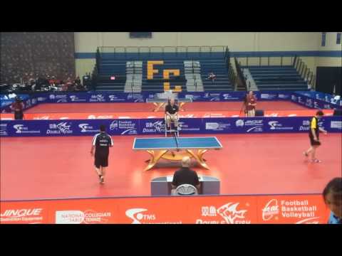 Jiashan Liang vs Bruno Ventura Dos Anjos | Men's Singles Final | 2017 NCTTA Nationals (Clip)