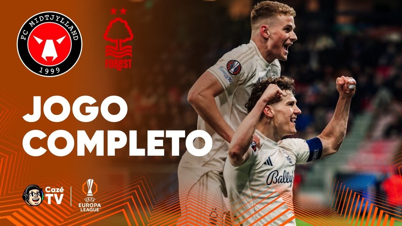 AO VIVO: MIDTJYLLAND X NOTTINGHAM FOREST | EUROPA LEAGUE 2025/2026 | OITAVAS DE FINAL