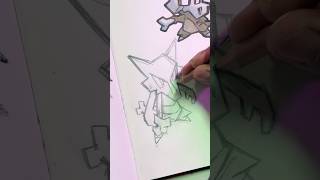 Drawing Marowak! 🦴 #pokemon #drawing #illustration #sketchbook #pokemonfirered