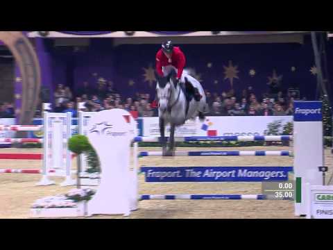 Frankfurter Festhallen Reitturnier 2014 - Hans-Dieter Dreher mit Cool and Easy