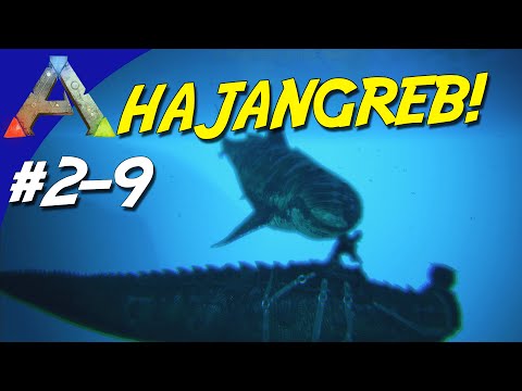 ARK Survival Evolved Dansk Sæson 2 - Ep. 9 - HAJANGREB!
