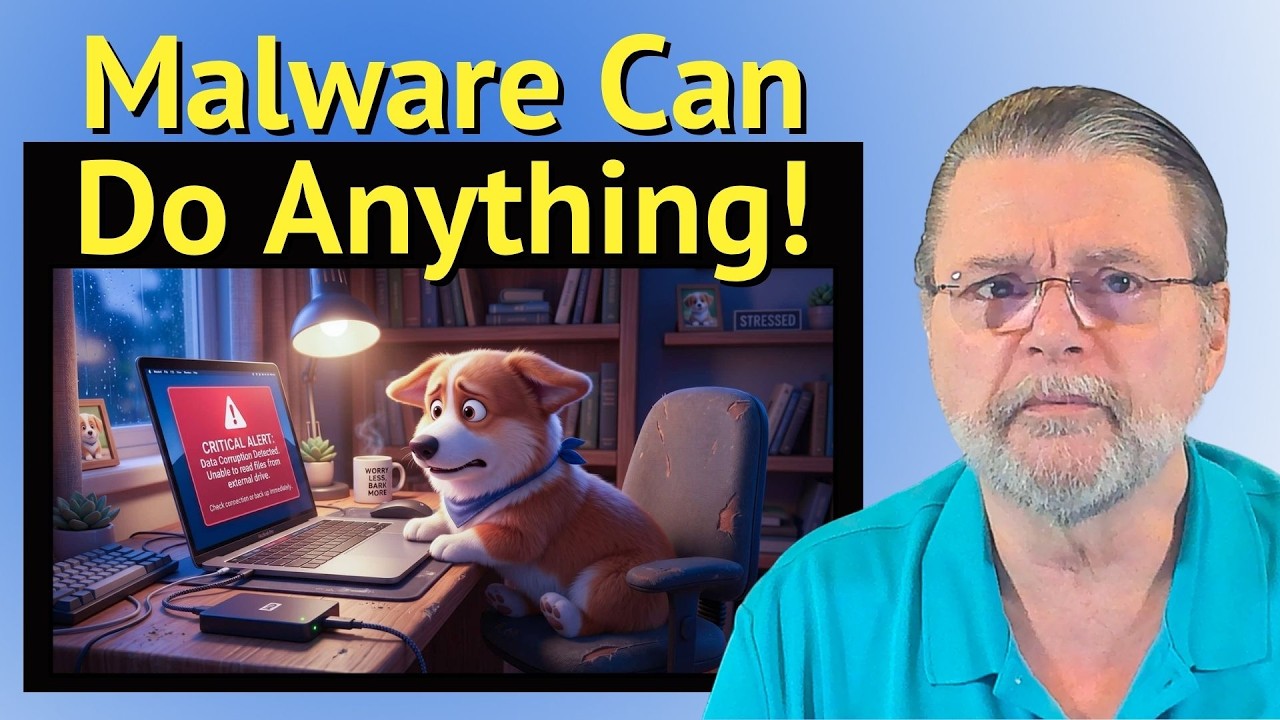 Can Malware Reach My External Drive?